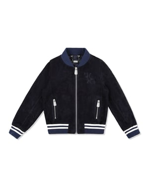 Leren Bomber Double B