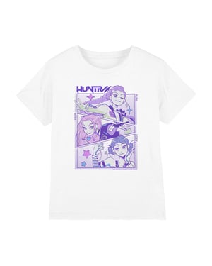K-Pop Demon Hunters Barn T-shirt (Vit)