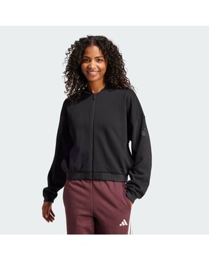 Essentials Contemporary Logo Bomber Jacket