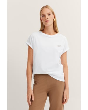 Bugatti Damen Katoenen T-shirt