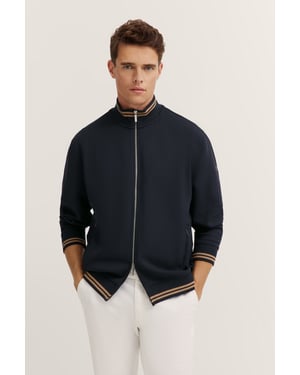 Bugatti Herren Sweatjack met ritssluiting