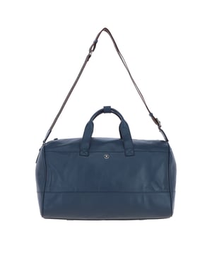 'Voyager' Real Leather Holdall
