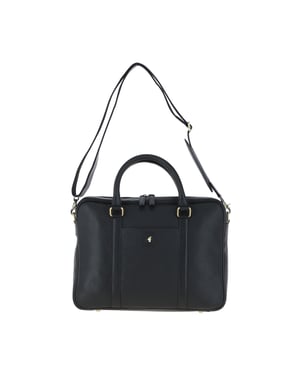 'Joe' Real Leather Laptop Messenger Bag
