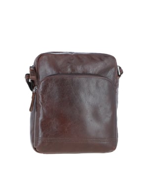 'Bruno' Real Leather Vintage Medium Flight Shoulder Bag
