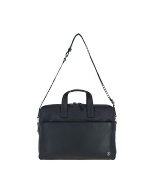 'Commandeer' Real Leather Laptop Bag