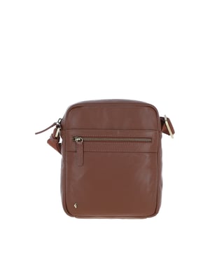 Real Leather Messenger Bag