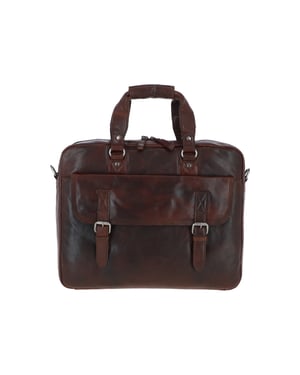 'Stefano' Real Leather Vintage Laptop Work Bag