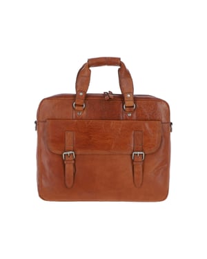 'Stefano' Real Leather Vintage Laptop Work Bag