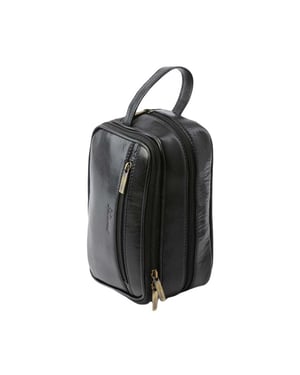'Viaggio' Real Leather Toiletry Washbag