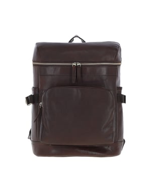 Classic Leather Laptop Rucksack