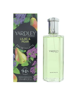 Yardley Lilac & Pear Eau de Toilette 125ml Spray for Her