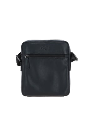 'Lisbon' Real Leather Messenger Bag