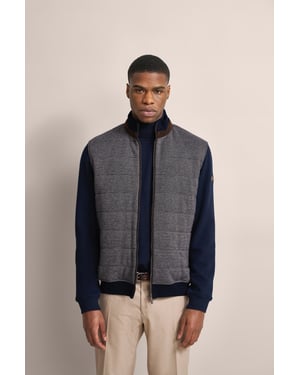 Bugatti Herren Sweatjack van 100% katoen