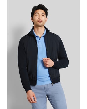 Bugatti Herren Sweatjack met rijstkorrelstructuur