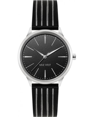 Nine West NW-2567SVBK Ladies Watch
