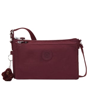 Kipling Mikaela Womens Merlot Crossbody Bag