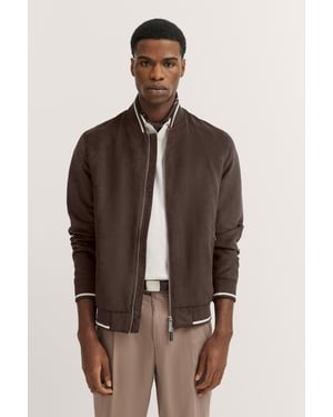 Bugatti Herren Waterafstotende suède blouson