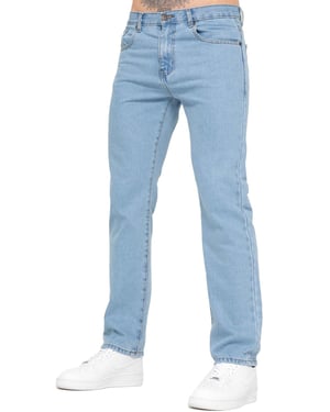 Kruze | Mens Straight Leg Denim Jeans