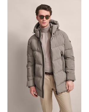 Bugatti Herren Gewatteerde parka waterdicht en winddicht