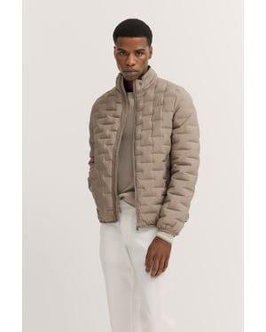 Bugatti Herren Blouson in gewatteerde look