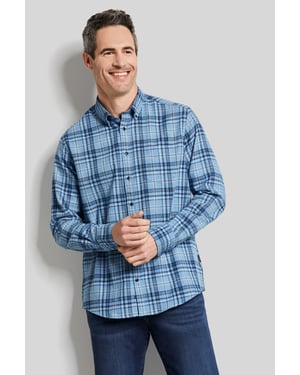 Bugatti Herren Shirt met borstzak