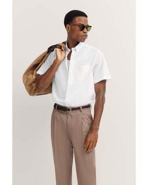 Bugatti Herren Shirt met button-down kraag