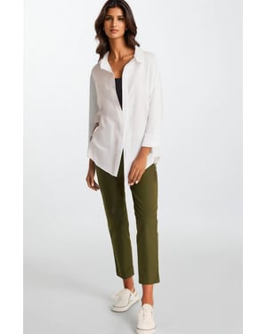 Straight Leg Chino Trousers