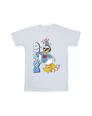 Disney Jongens Donald Duck Cool T-shirt (Wit)