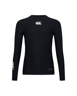 Canterbury Dames Thermoreg Langsleeve Basislaag Top (Zwart)