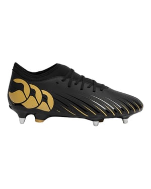 Canterbury Unisex Speed Falcon Team Soft Ground Rugbyschoenen voor volwassenen (Zwart)