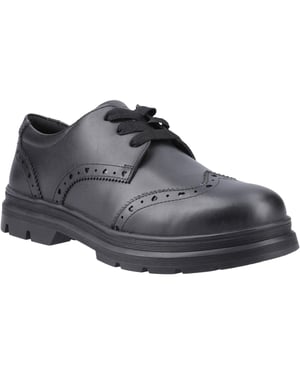 Pod Fiona Leather Girls's Black Brogues
