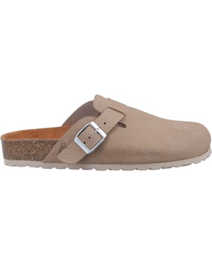Hush Puppies Bailey Suede Dames Taupe Muiltjes