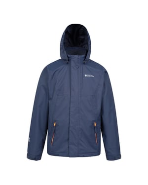 Mountain Warehouse Kinder/Kids Bracken Extreme 3 in 1 Waterdichte Jas (Marine)