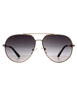 Guess Aviator Womens Gold Grey Gradient GF6195
