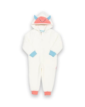 Kite Clothing Huggle Bub Fleece Onesie Cream
