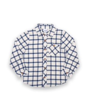 Kite Clothing Check Shirt Cream