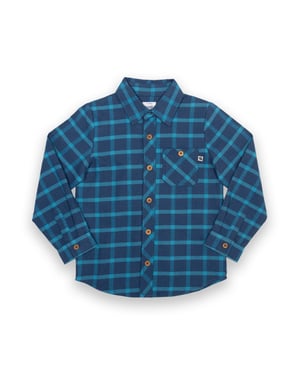 Kite Clothing Check Shirt Navy