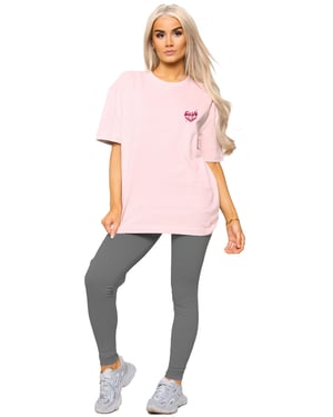 Enzo Milano | Dames Oversized T-shirt & Leggingset