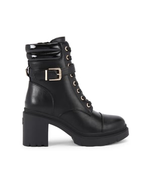 Carvela Boulder Heeled Lace Up Boots