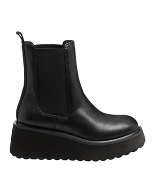Rocket Dog Womens/Ladies Heyday Platform Ankle Boots (Black)