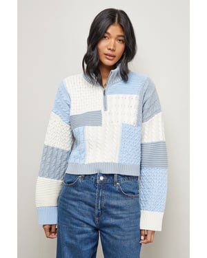 Patchwork Crop Cable Jumper
