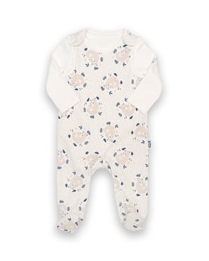 Kite Clothing Snuggle Bear Dungaree Set