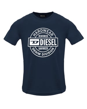 Diesel Hardware Circle Logo Total Eclipse T-shirt