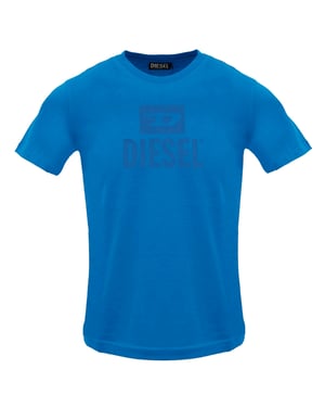Diesel Monotone Logo Blue Sapphire T-shirt