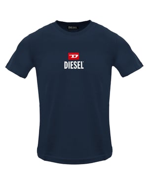 Diesel Just Small Nieuw D Logo Total Eclipse T-shirt