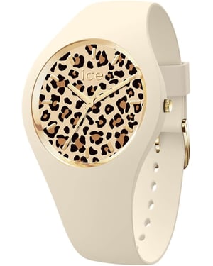 Ice Watch Ice Leopard - Almond Skin Dames Horloge Beige 021727