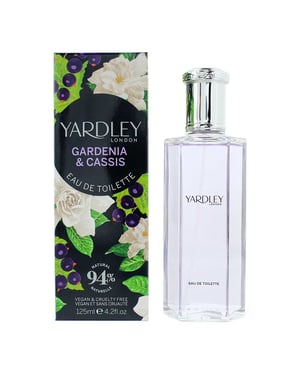 Yardley Gardenia & Cassis Eau de Toilette 125ml Spray for Her