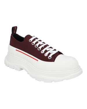 Alexander McQueen Tread Sneakers 'Bordeaux Wit'