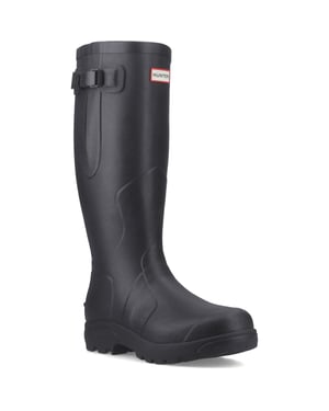 Hunter Balmoral MK II Boot Rubber Heren Donkergroen/Zwart Wellingtonlaarzen