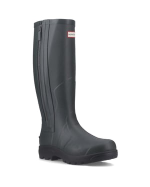 Hunter Balmoral MK II Boot Rubber Men's Dark Olive/Black Wellington Boots